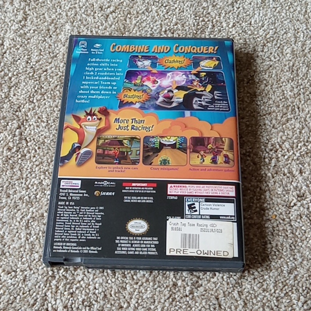 Crash Tag Team Racing GameCube - Picture 3 of 3